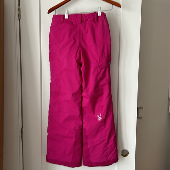 SPYDER pink/Fuscia snow pants - Picture 4 of 5